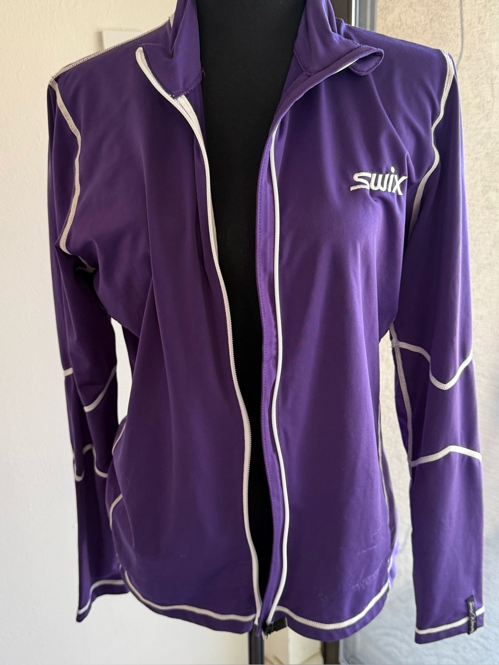 Swix Women's Purple Full-Zip Jacket Size Large